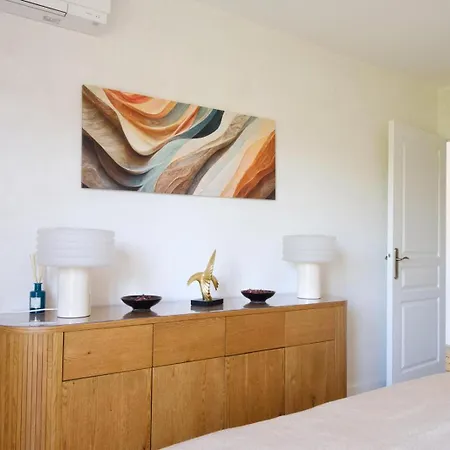 Coup De Cœur Elégant T2 Classé 3 Etoiles Avec Piscine Proche Et Apartamento Sainte-Maxime